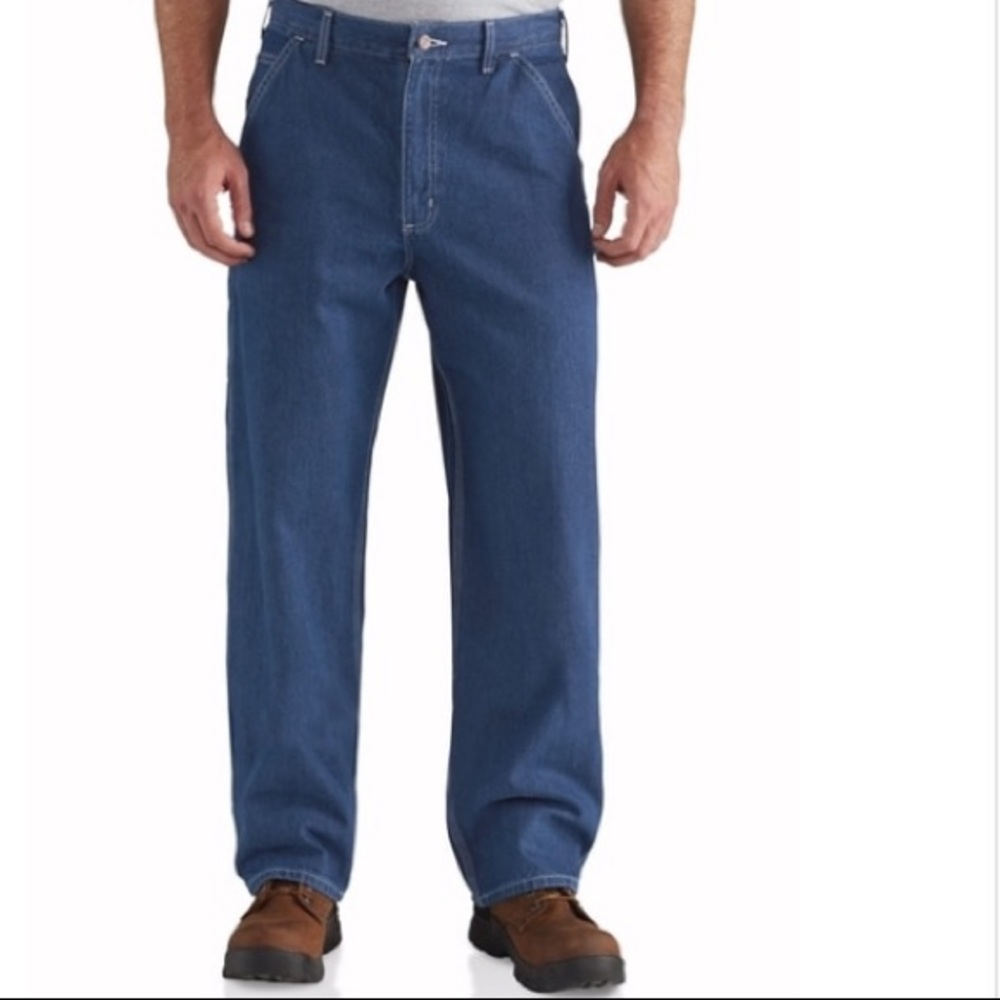 Carhartt 46x30 Dungaree Fit B13 Denim Jeans